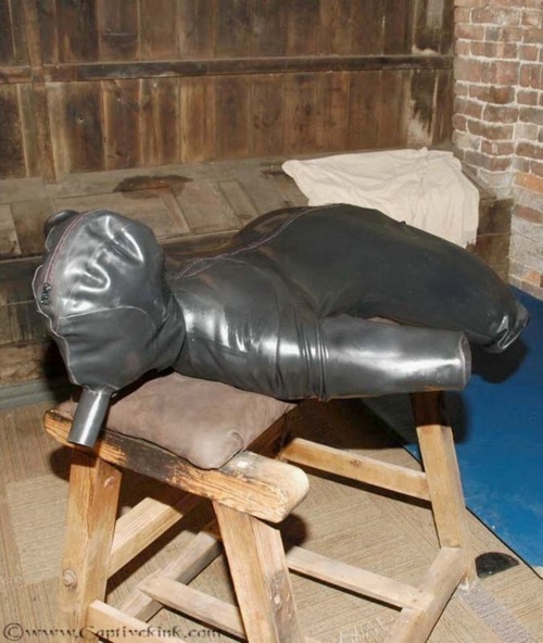 Femdom mummification bondage