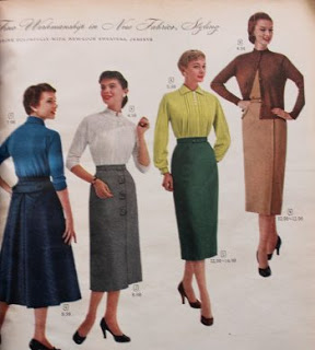 1951 Aldens pencil skirts blouse 27