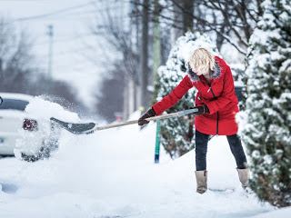 julie shovelling