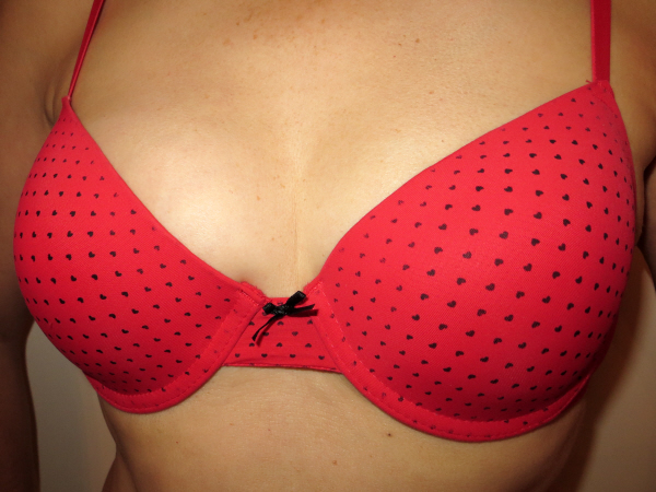 Modesty Ablaze Red Bra