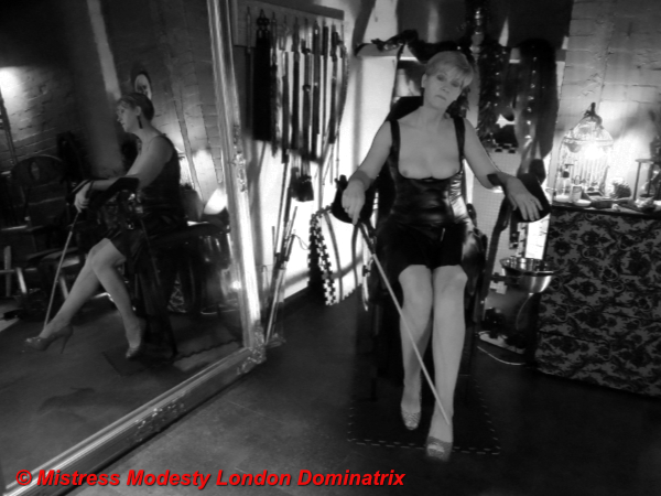 Mistress Modesty Black & White