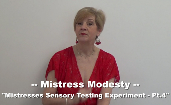 Sensory Testing Experiment Part 4 Cover