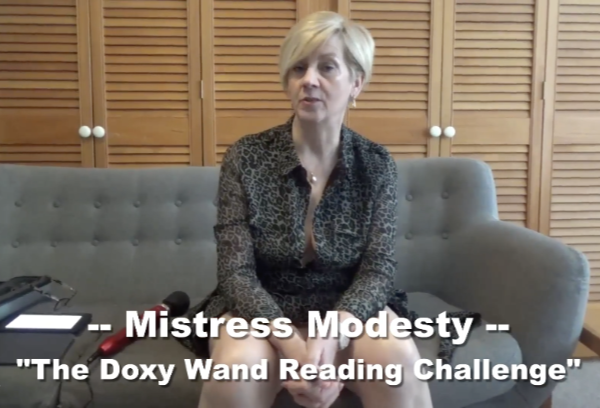 Modesty Doxy Reading Challenge Cover 